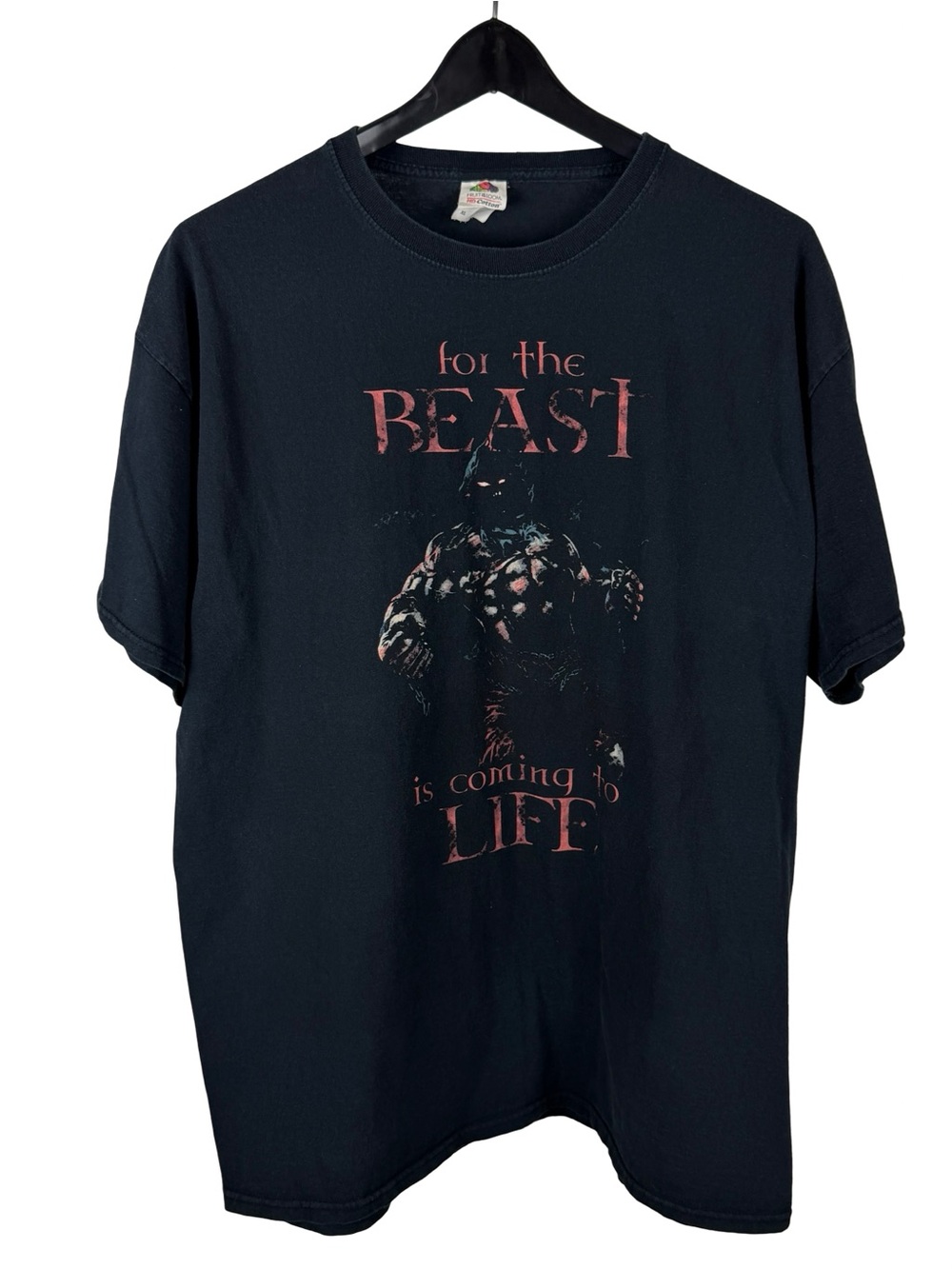Vintage Y2K For The Beast Is Coming To Life Grunge Punk Graphic Shirt Size XL